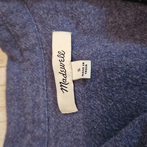 Madewell side button oversized ex boyfriend flannel - Picture 11 of 14